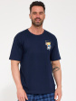Piżama Cornette 326/349 Royal Club S-2XL, krótki rękaw