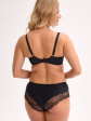 Biustonosz półusztywniany SEMI-SOFT Sandy BSO 594 Czarny, półusztywniane