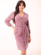 szlafrok frotte fr-280 r.3xl - kolor brudny róż