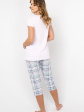 italian fashion sp.3/4 nocna piżama