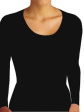 Koszulka Emili Lena R.2XL - 3XL - kolor czarny, długi rękaw