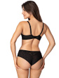 laila bra push-up black-red