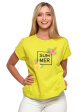 T-SHIRT Damski BD1400-502, krótki rękaw