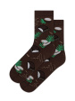 skarpety gatta wedel u04.wed wz.10 36-41 - kolor dark choco