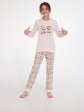 piżama girl kids 594/202 be my friend