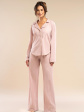 Piżama Belle Reverie MK 42 Blush S-L Rozpinana