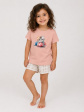 piżama cornette kids girl 787/125 kity 4 98-128 - kolor różowy