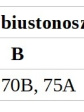 Biustonosz Samonośny Z Ramiączkami BS-03, specjalne