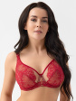 Biustonosz miękki Soft Desire G024 Czerwony - kolor czerwony