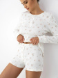 piżama sensis mireya s-xl - kolor ecru