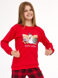 piżama cornette young girl 592/185 christmas 134-164