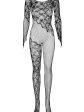 bodystocking f210 - kolor czarny