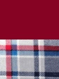 Piżama Męska 561 KR - kolor bordowy, krótki rękaw
