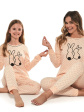 Piżama Girl Kids 961/151 Rabbits, długi rękaw