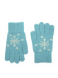 Rękawiczki ART OF Polo 23367 Snow Dziecięce - kolor light blue