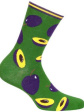 skarpety damskie skiety - kolor green.v6r/wz.991