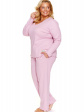 Nap Piżama Plus Size Z Długim Rękawem