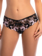 majtki damskie florence - panty full - kolor czarno-różowy